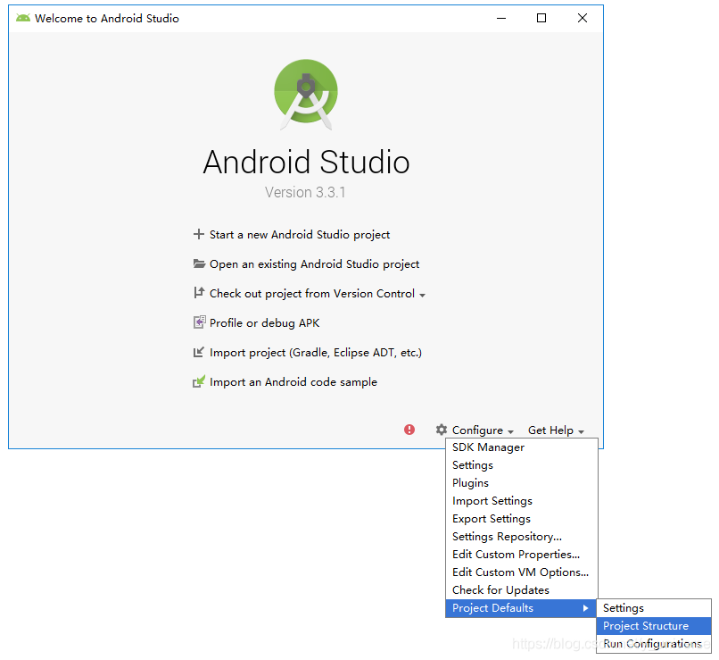 Android Studio配置本地SDK的方法