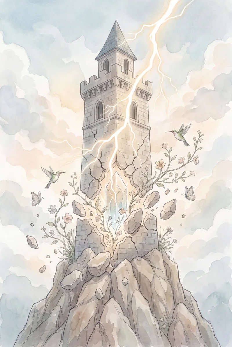 高塔（The Tower）韦特体系艺术插画