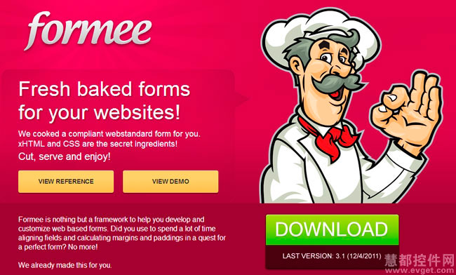 Formee,CSS框架,跨浏览器Web forms,Fluid 960 Grid System
