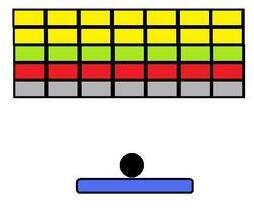 基于pygame实现童年掌机打砖块游戏