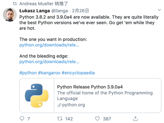 Python3.9又更新了:dict内置新功能