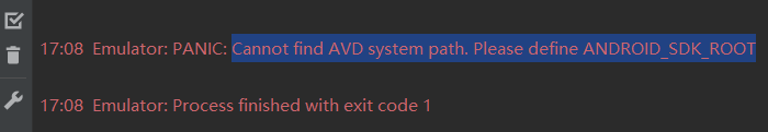 android studio安装时 AVD出现问题如何快速解决