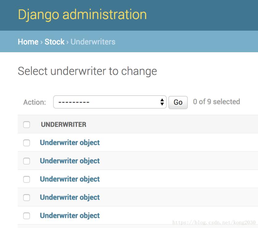 django admin后管定制-显示字段的实例