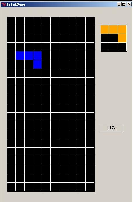 python实现俄罗斯方块游戏（改进版）