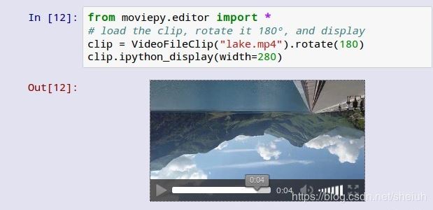 Python视频编辑库MoviePy的使用