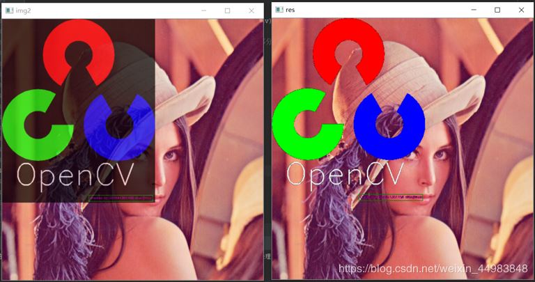python使用OpenCV模块实现图像的融合示例代码