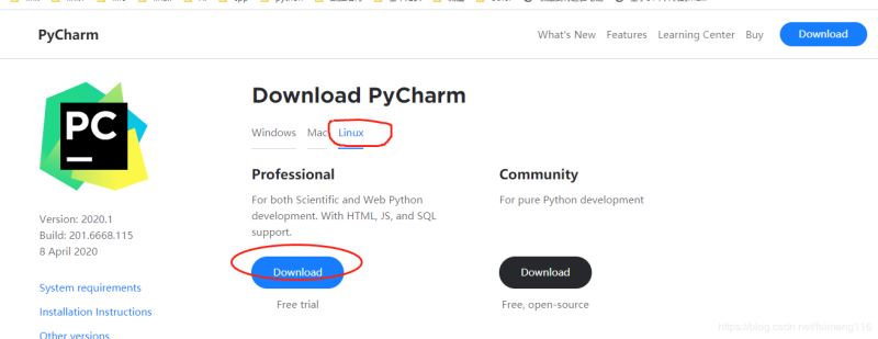 在Ubuntu 20.04中安装Pycharm 2020.1的图文教程