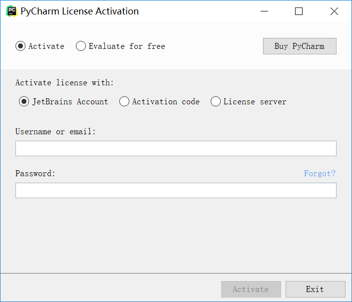 pycharm 激活码及使用方式的详细教程