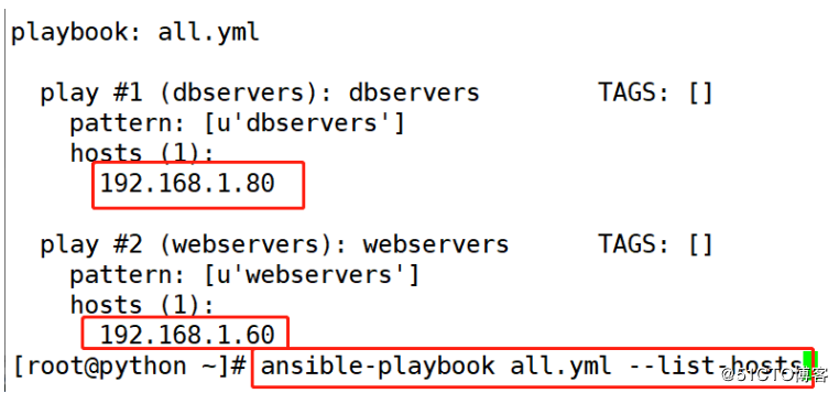 python中Ansible模块的Playbook的具体使用