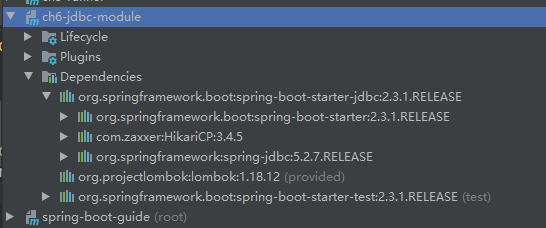 SpringBoot2.x入门教程之引入jdbc模块与JdbcTemplate简单使用方法