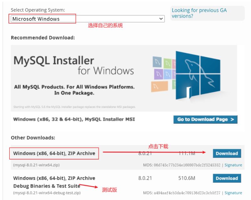 mysql8.0.21下载安装详细教程