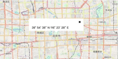 vue-openlayers实现地图坐标弹框效果
