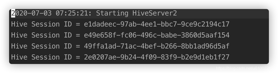 DataGrip 连接 HiveServer2 报错的问题
