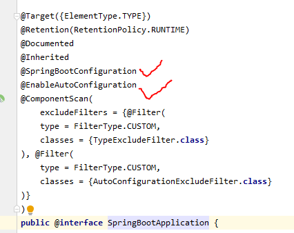 Springboot主程序类注解配置过程图解