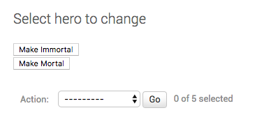 Django Admin后台模型列表页面如何添加自定义操作按钮