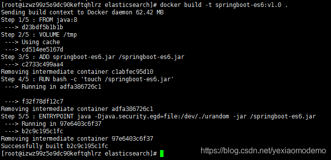 Docker运行springboot项目的实现