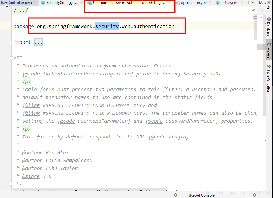 springboot+jwt+springSecurity微信小程序授权登录问题