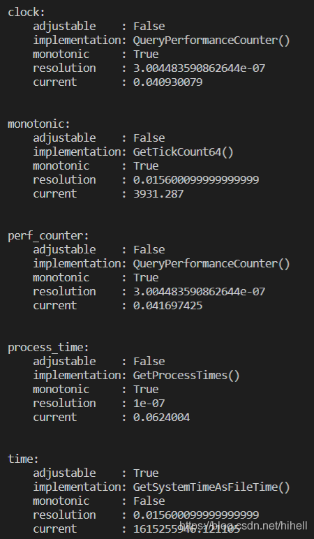 Python时间和日期库的实现