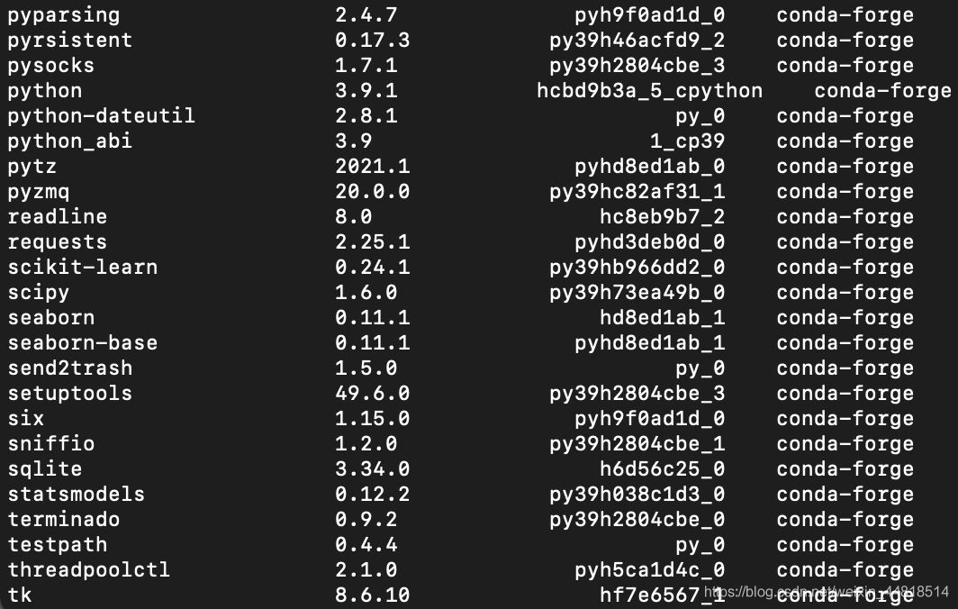 python安装的包5