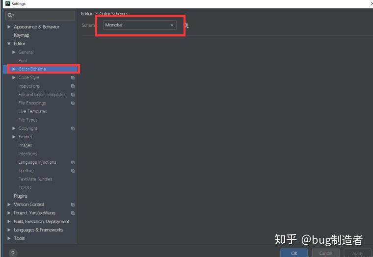 Python中pycharm编辑器界面风格修改方法