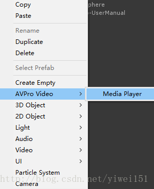 unity avprovideo插件的使用详解