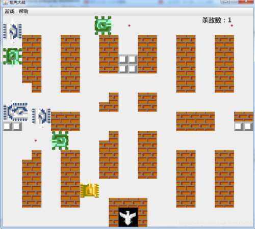Java Swing实现坦克大战游戏