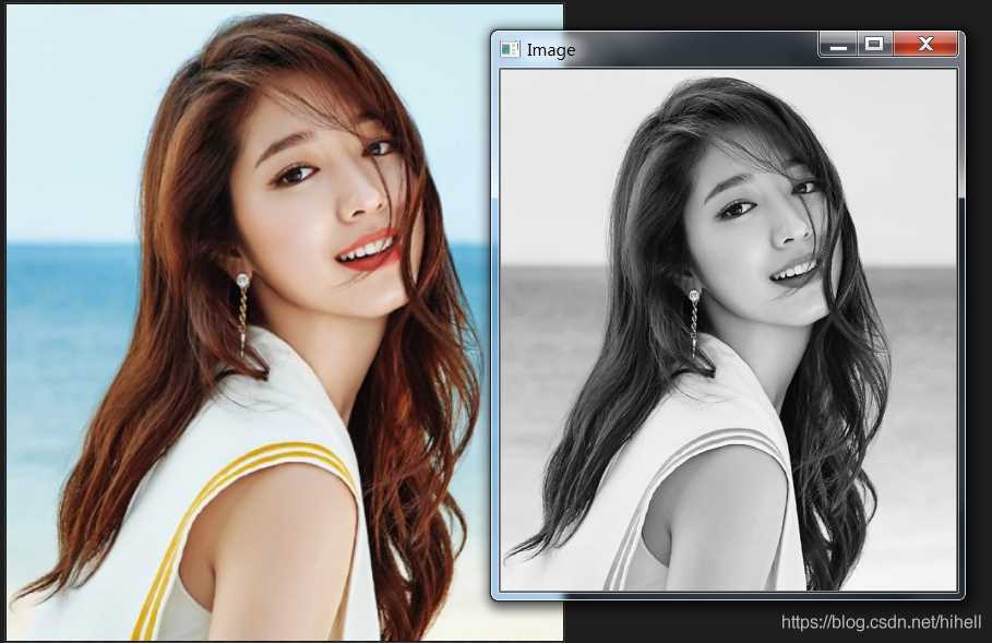 Python OpenCV 彩色与灰度图像的转换实现