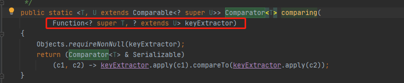 Java Comparator.comparing比较导致空指针异常的解决