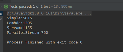 基于JDK8-lambda表达式四种forEach性能对比