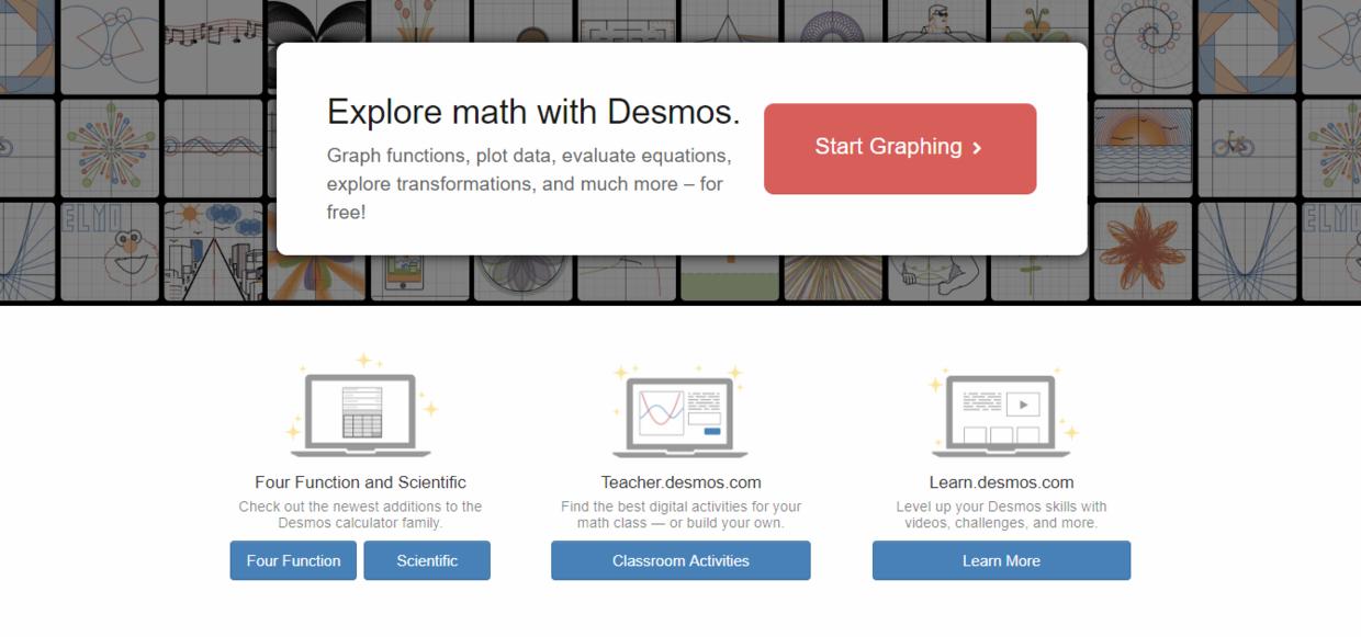 好玩又实用的查看函数图像网站Desmos